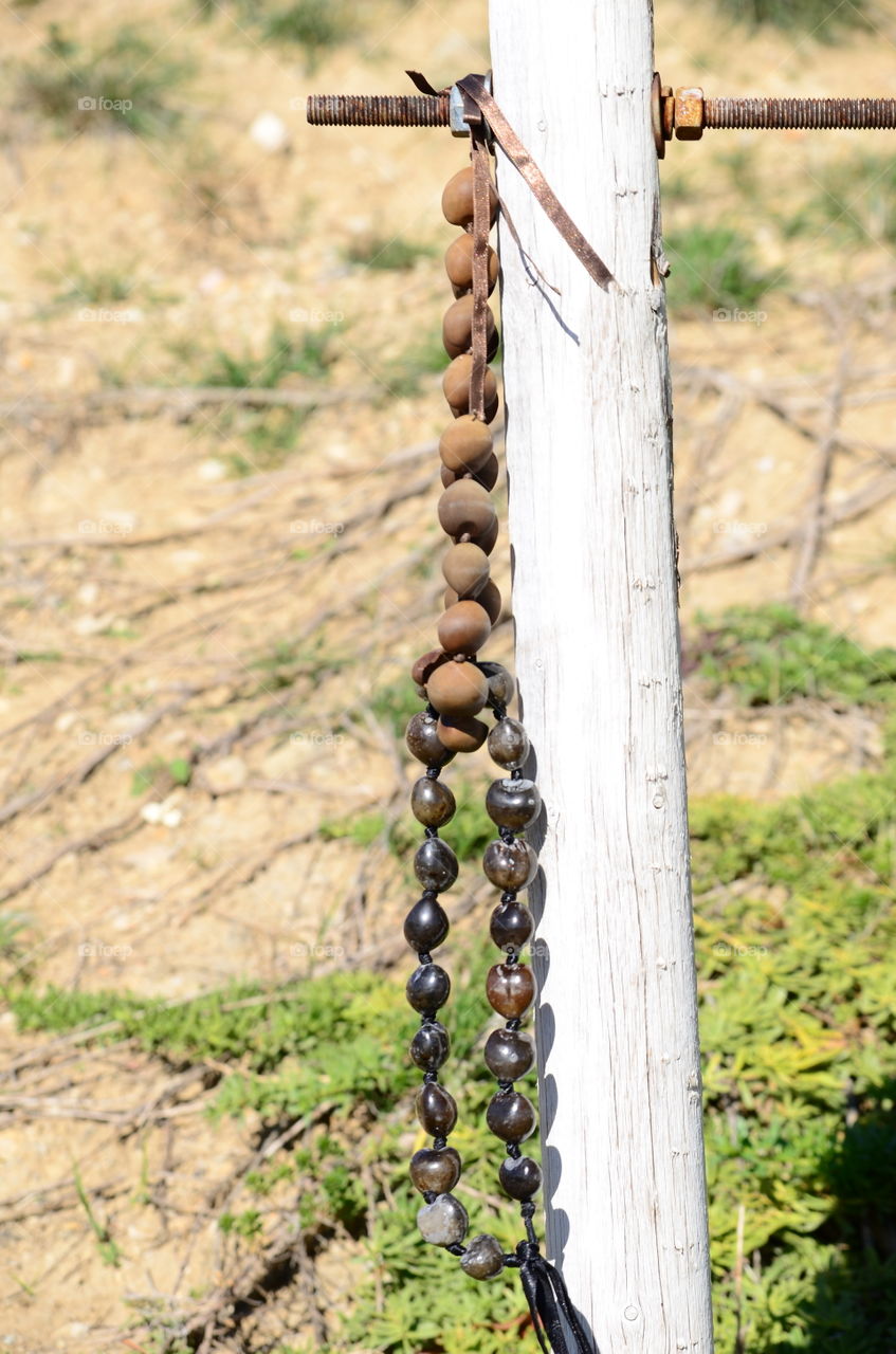 Beads and nuts 