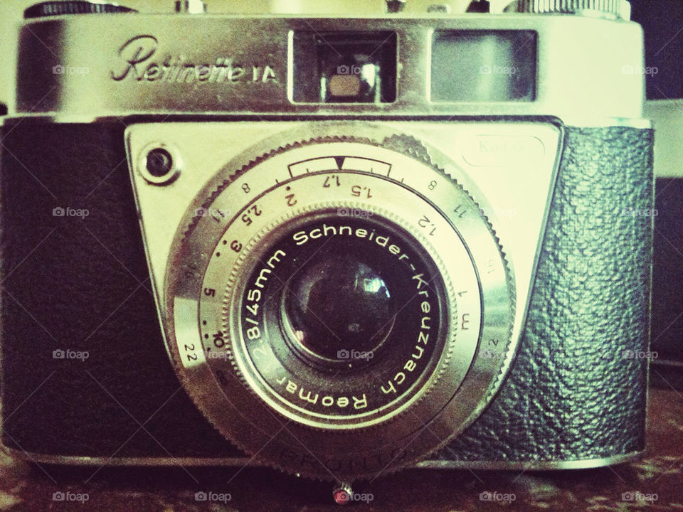 Vintage Kodak retinette 35mm camera