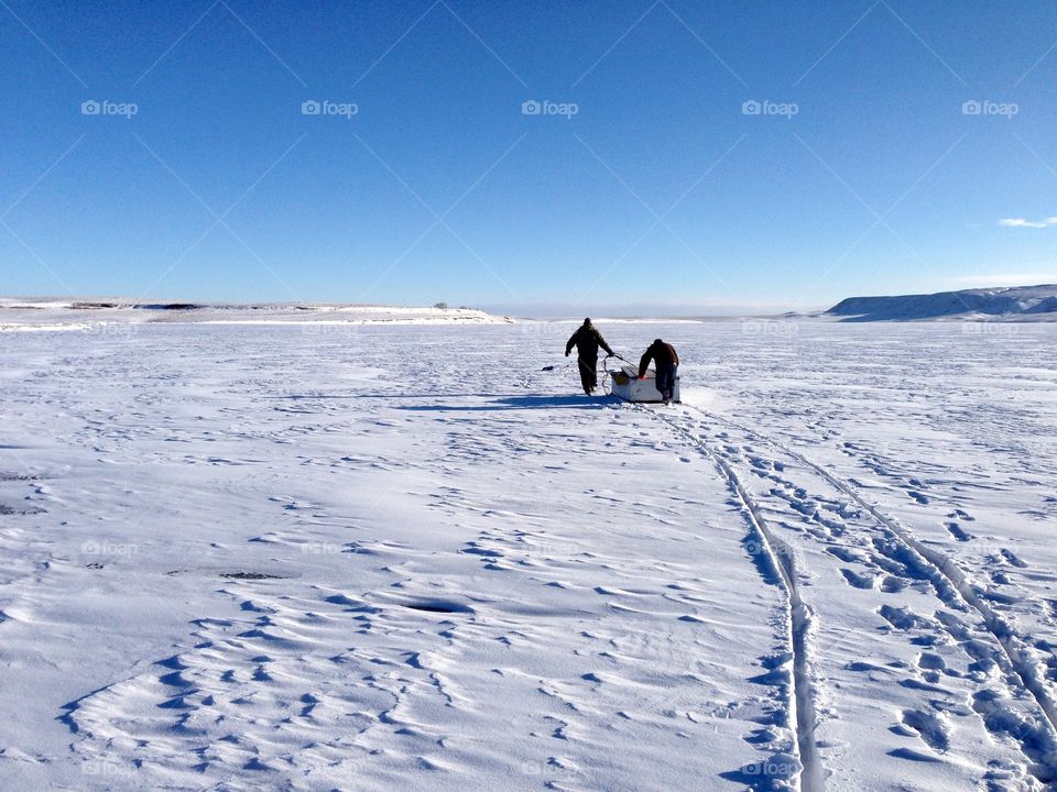 Ice fishing