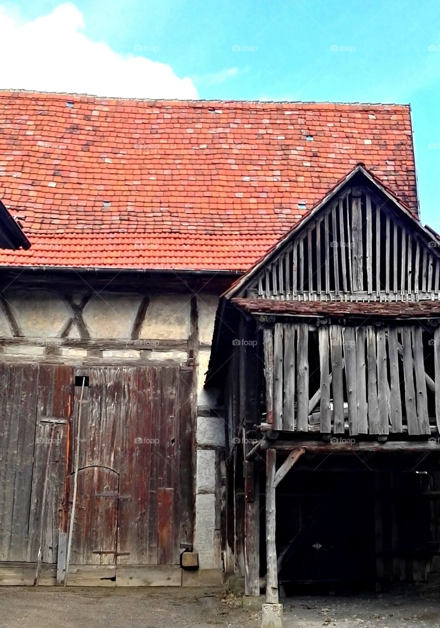 old empty barn