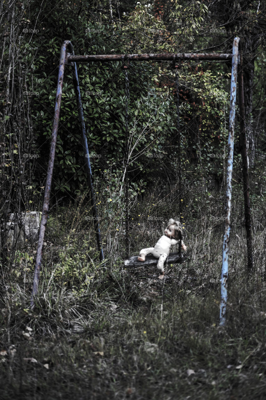 Greenland abandoned amusement park