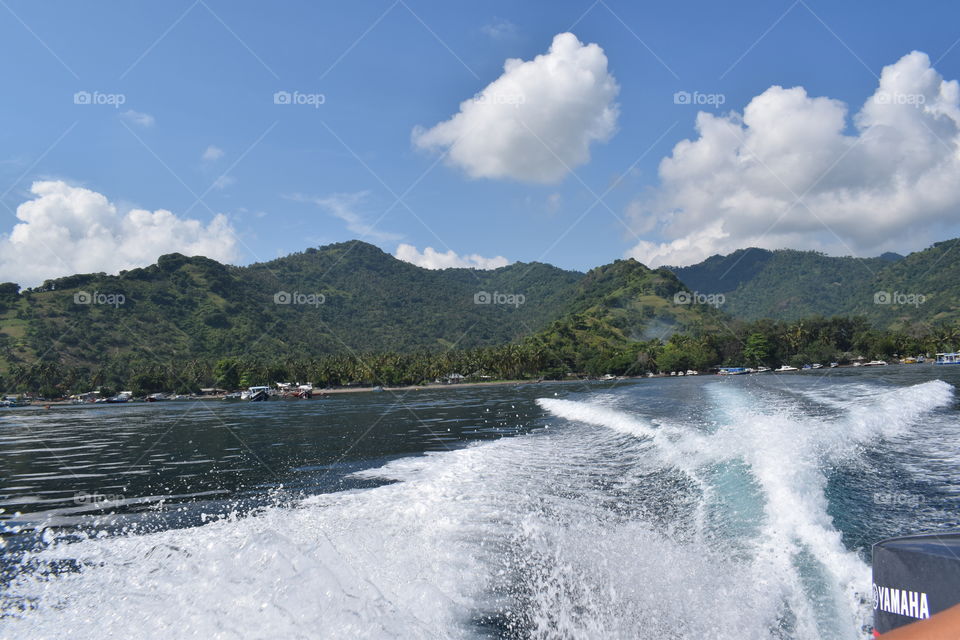 natural landscape at the beach