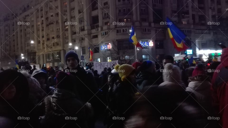 Biggest protests since the 1989 revolution hit the romanian capital