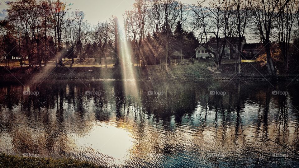 Illuminated Water