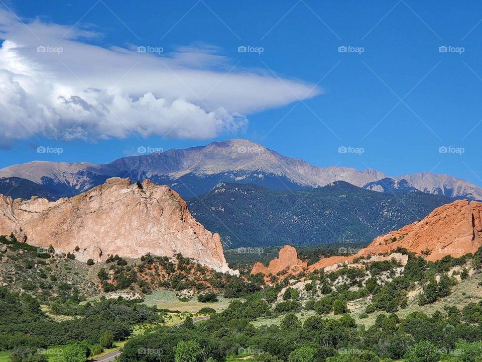 amazing mountain view