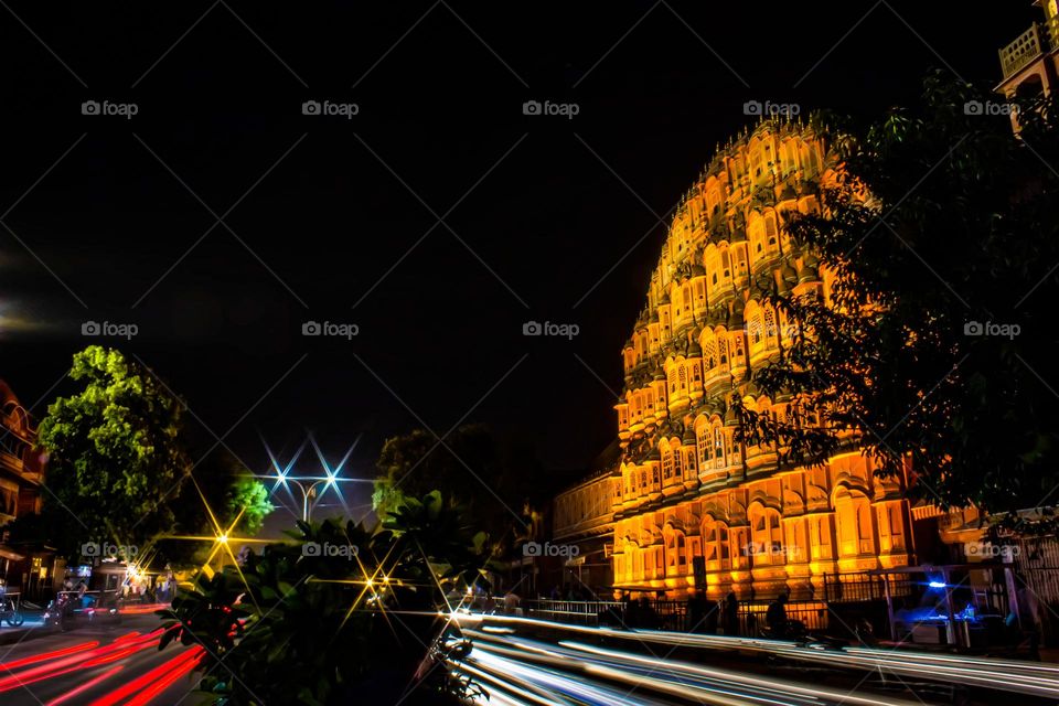 Hawa mahal side view 