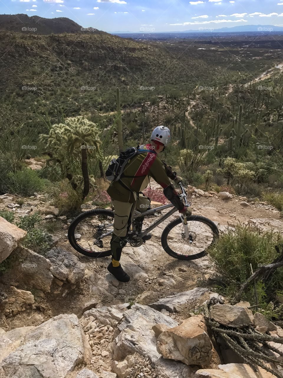 Outdoor Workout - Mountain Biking In Arizona 