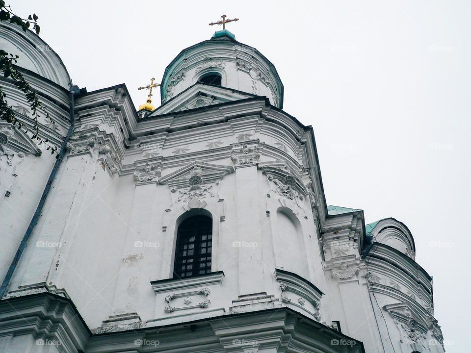 Cathedral of the Nativity of the Blessed Bogoroditsy-  Orthodox Cathedral in Kozelets Chernihiv region,  Ukraine