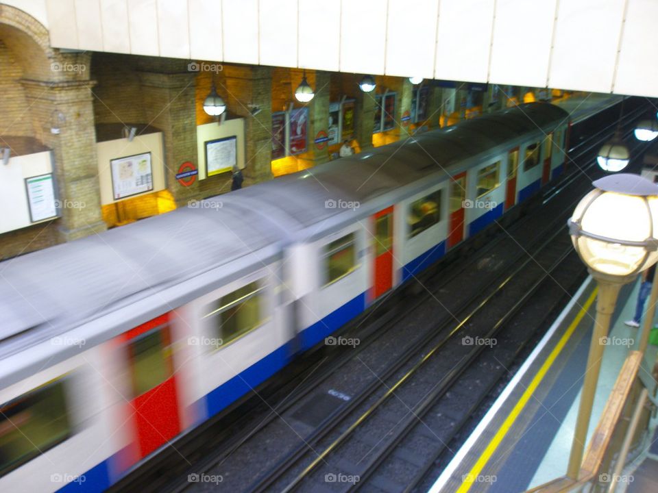 LONDON, ENGLAND THE LONDON UNDERGROUND