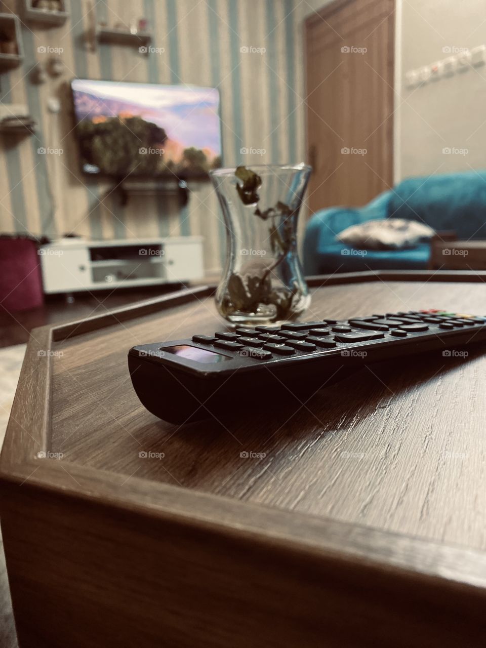 Herbal tea with cinnamon, cloves, cardamom and mint after tiredness