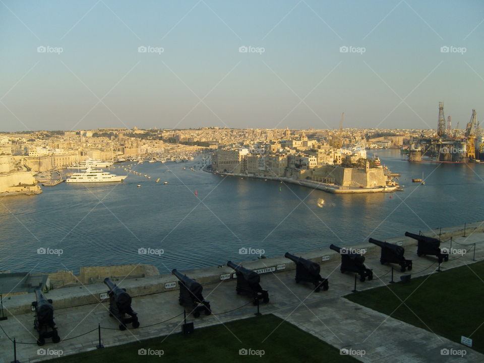 Malta Grand Harbor view