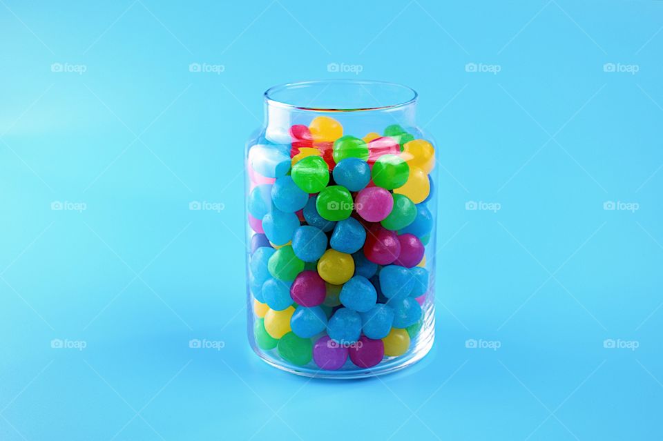 candies in a bottle