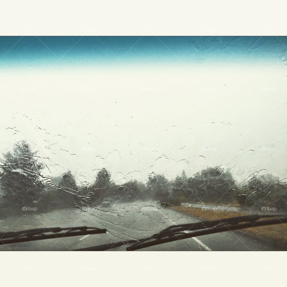 Rainy drive