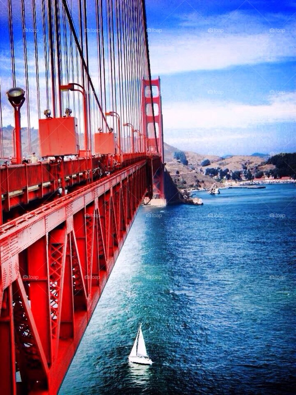 Sailing under the Goldengate