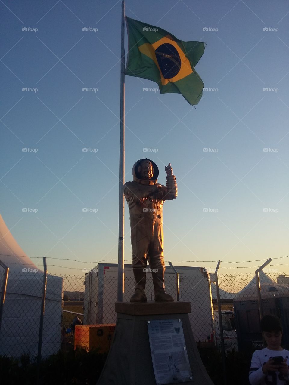 Marcos Pontes , the first brazilian astronaut.