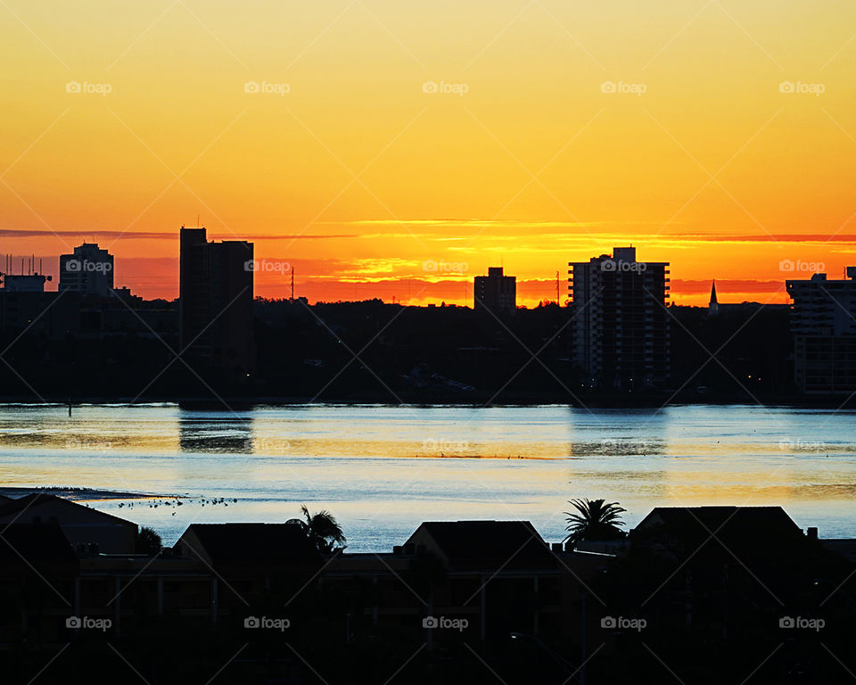 Skyline at Sunset