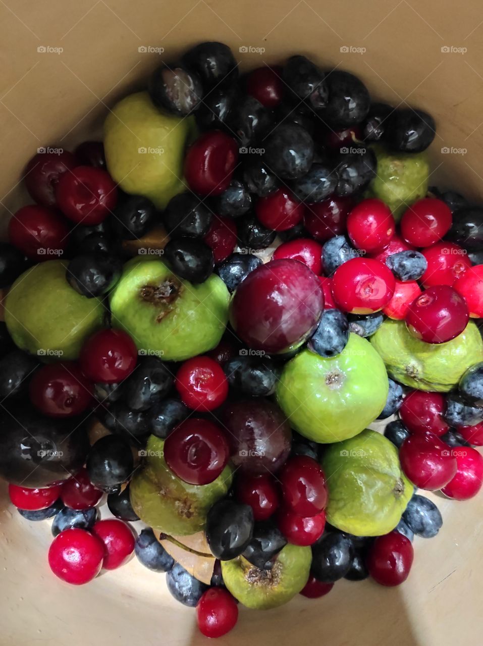 Lots of fruits for fresh