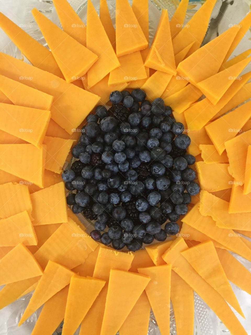 Cheese sunflower