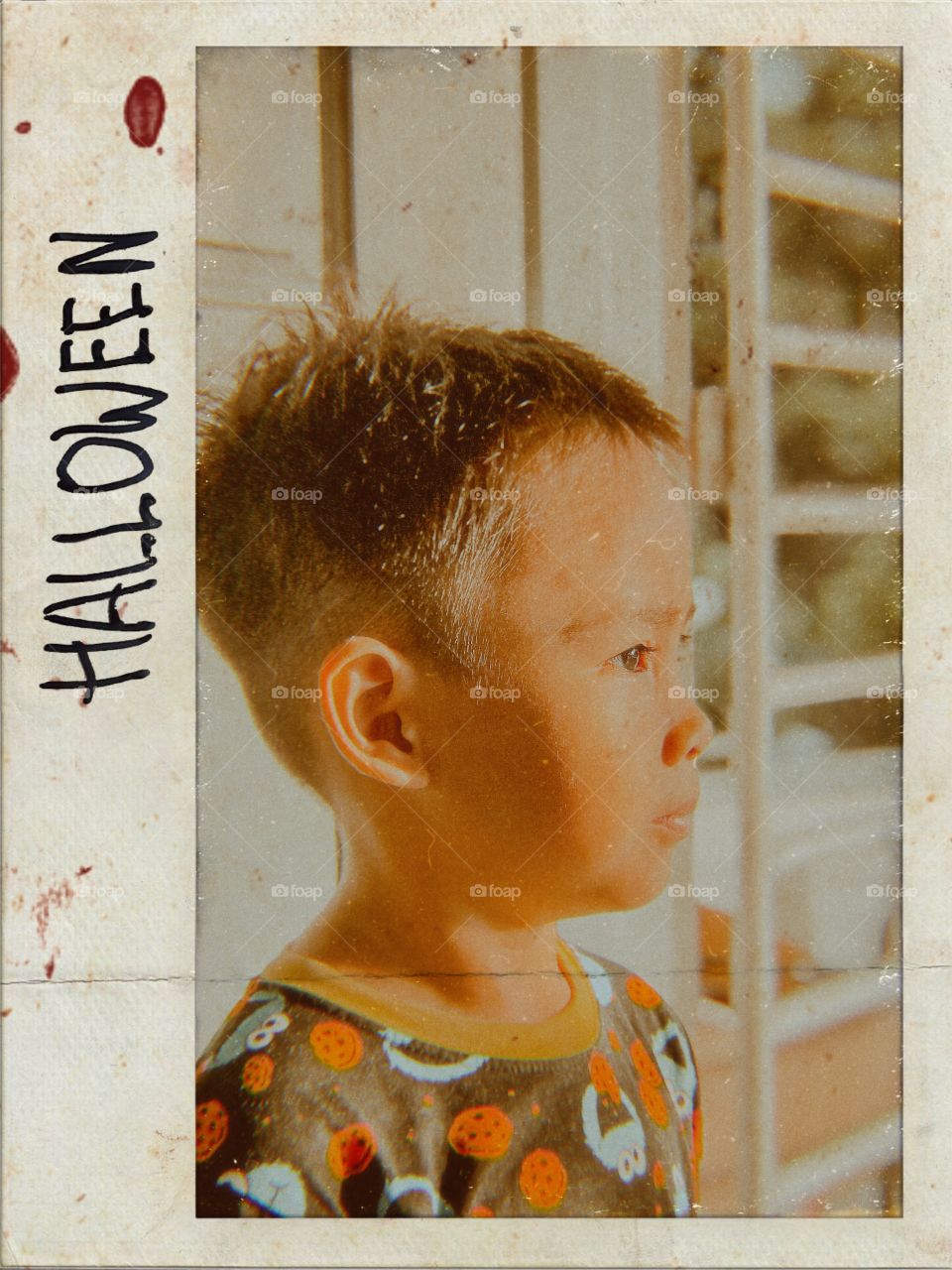 Nice filter on this Halloween with a young boy!