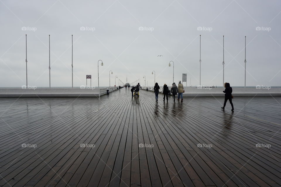 Rainy Day In Sopot