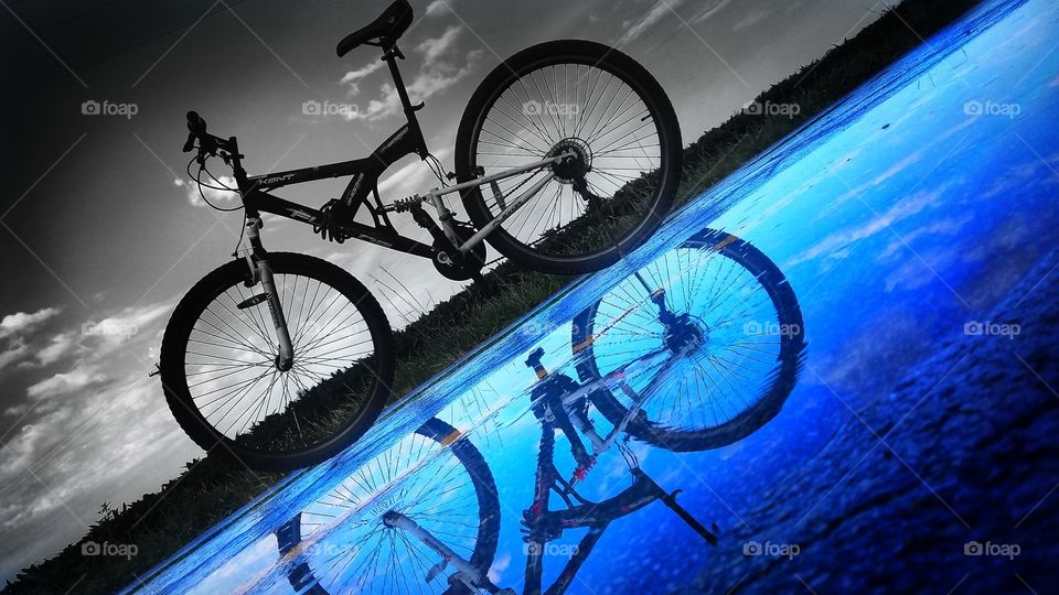 bike reflection