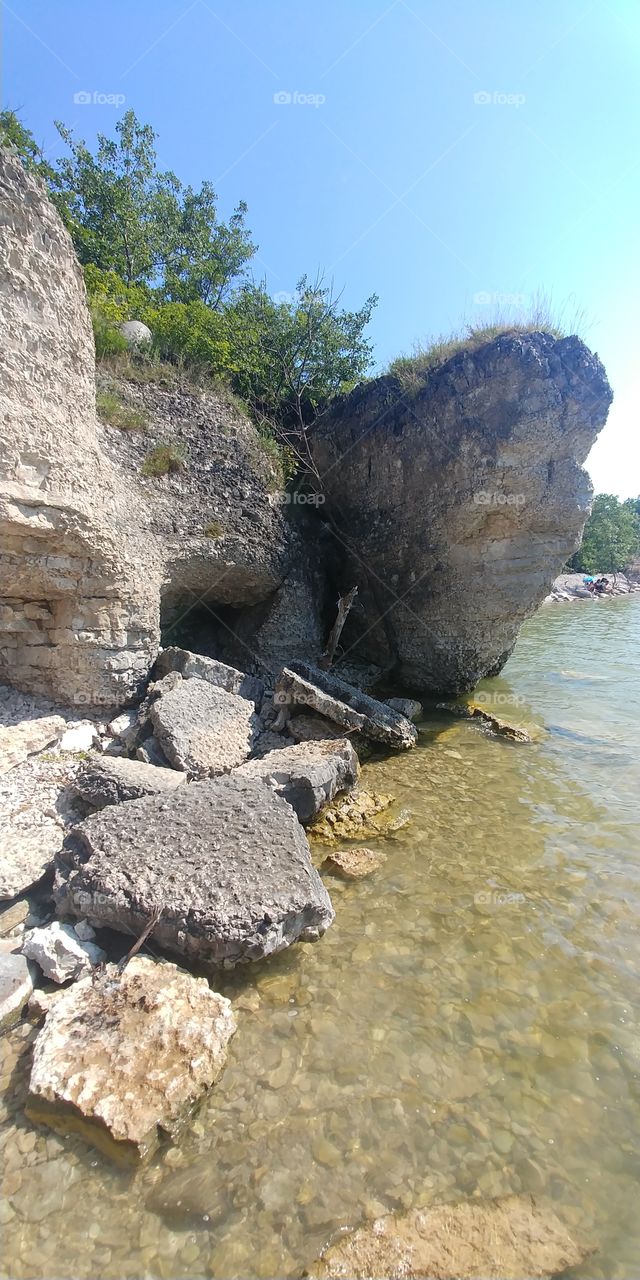Rock, Nature, Water, Stone, Travel