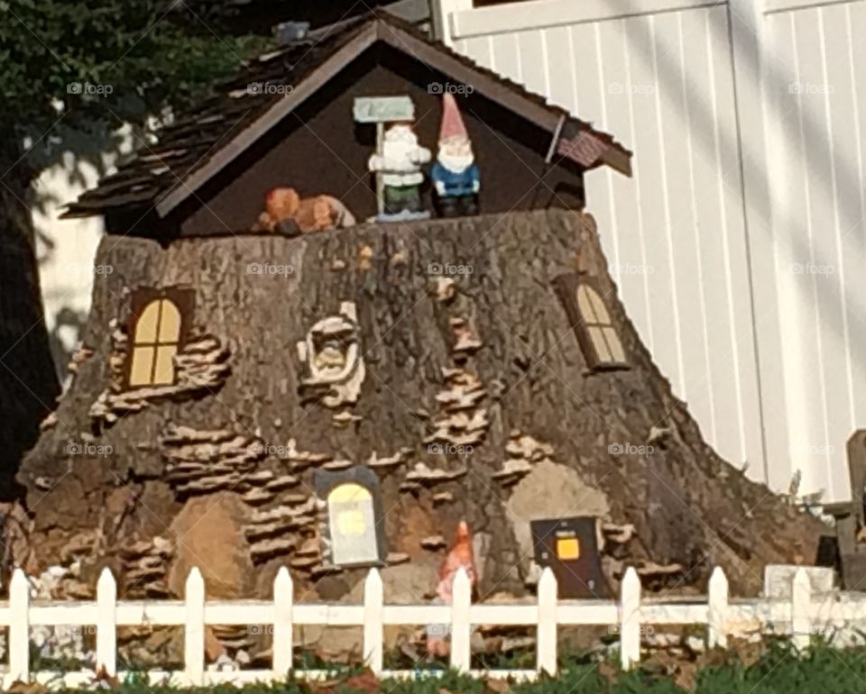 Gnome Home. Somebody was creative in our town!