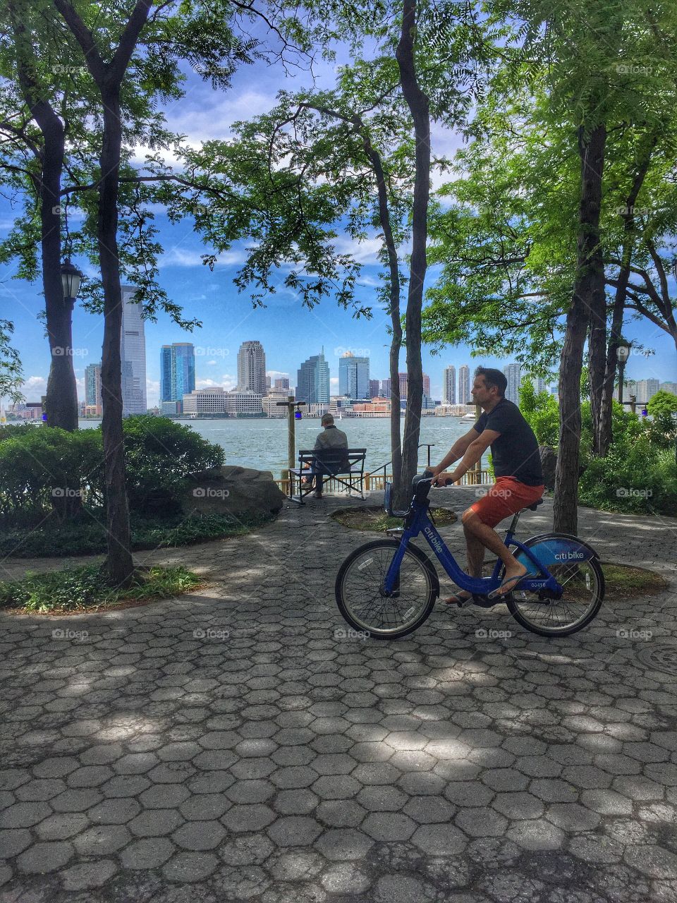 Biking in New York 