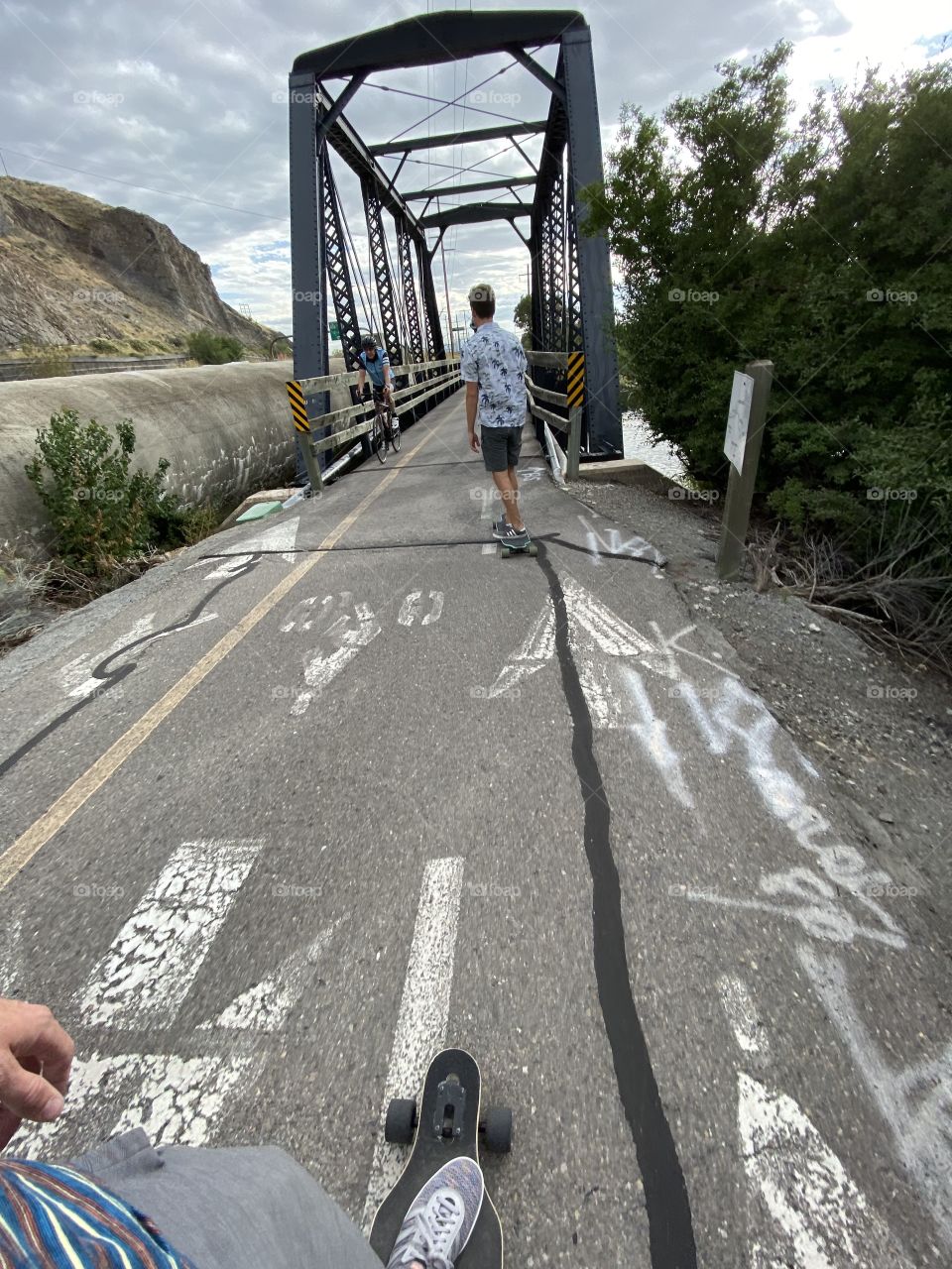 Longboarding provo canyon