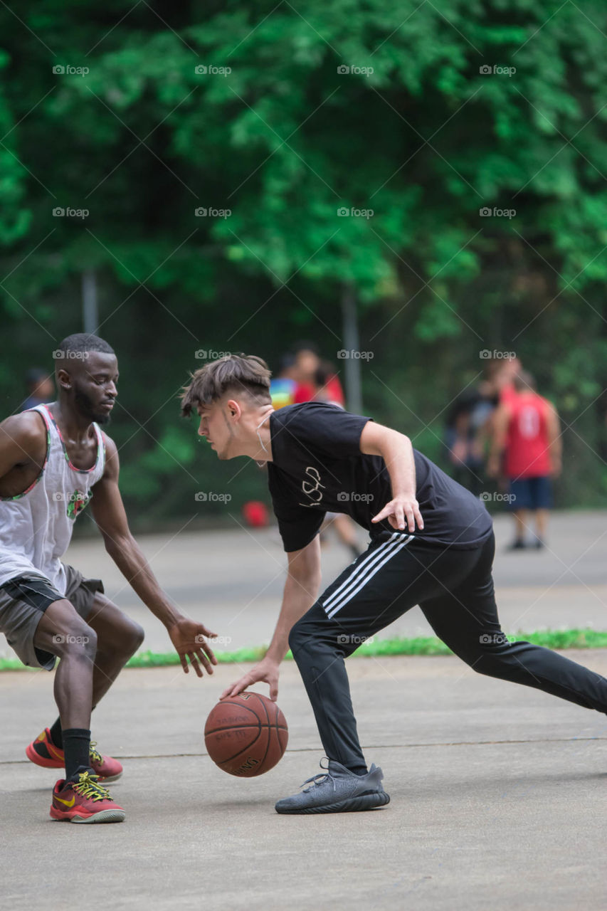 basketball game collecting memories