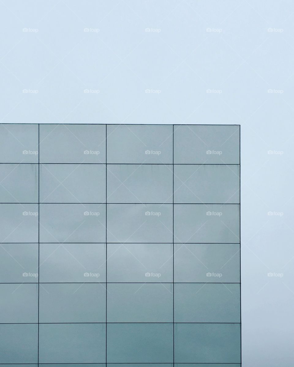 View of modern office building