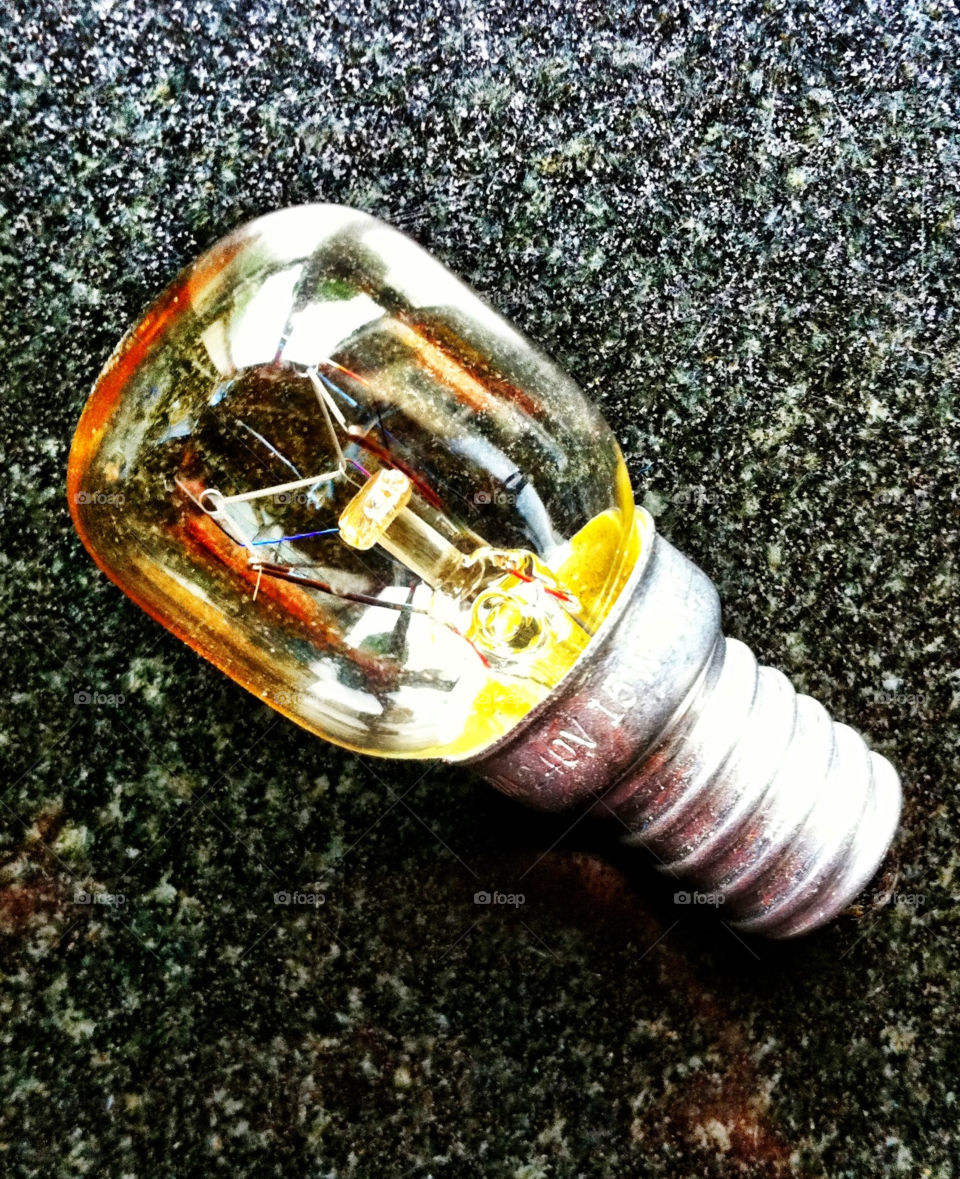 light glass idea bulb by binkyboo