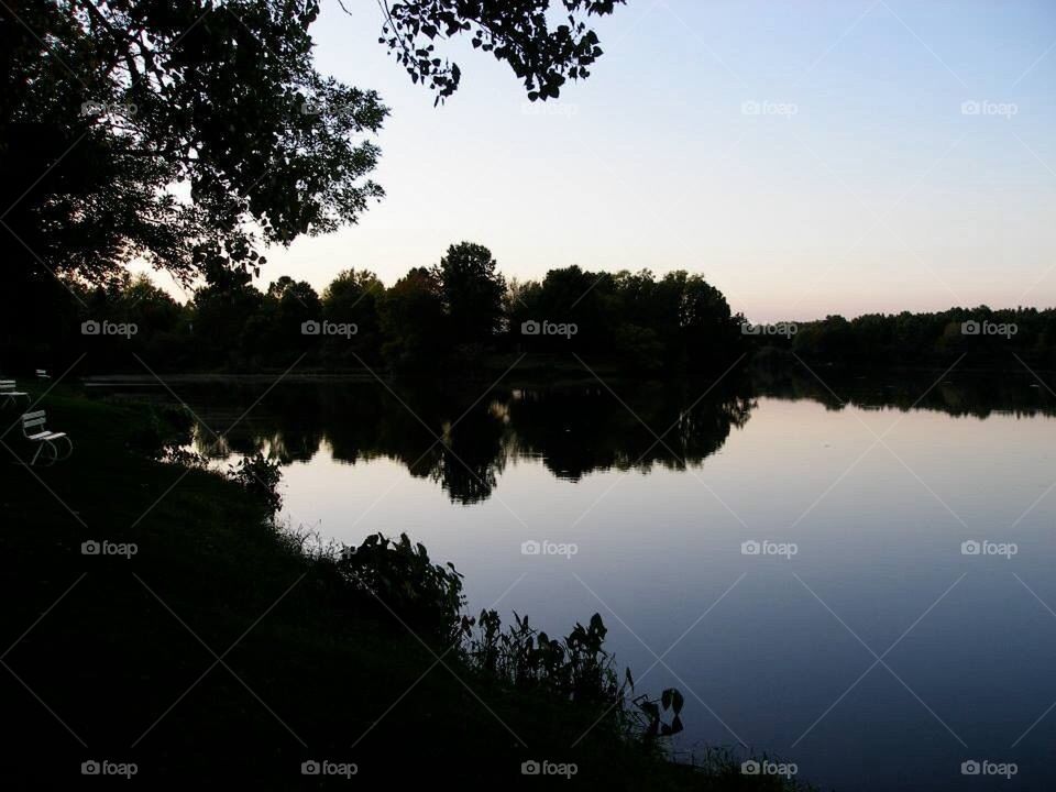 Twilight on the Lake