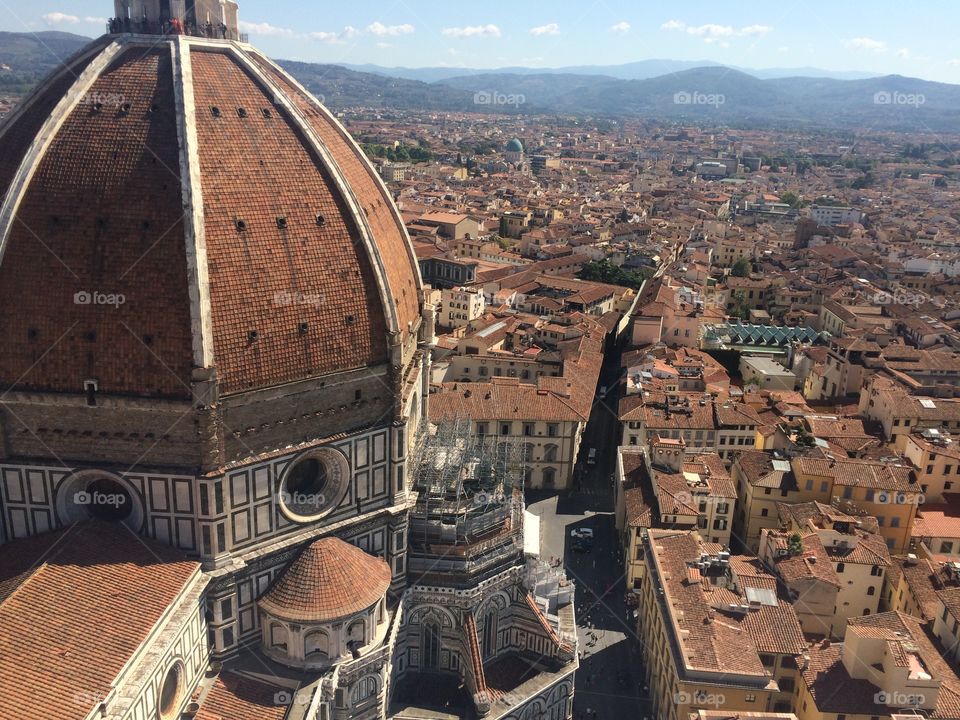 Italy Florence Duomo city landscape 