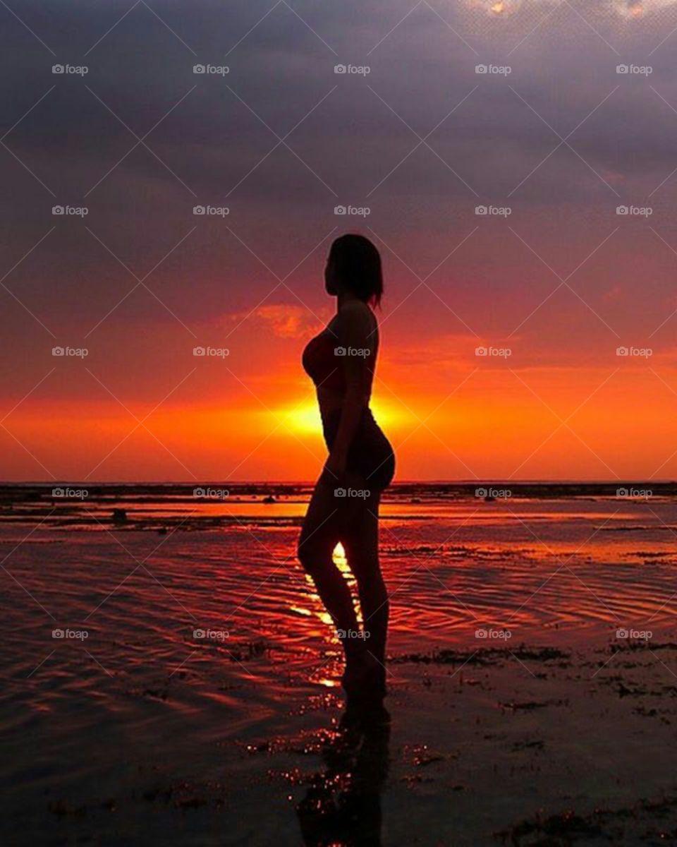 Sexy at sunset