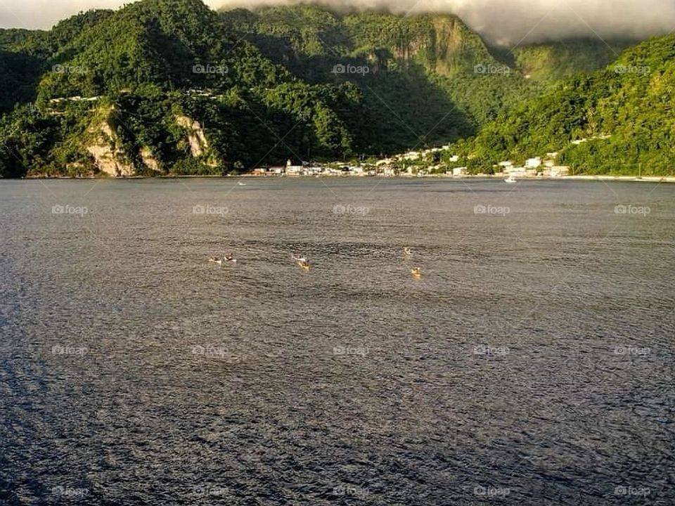 Beautiful View of dominica