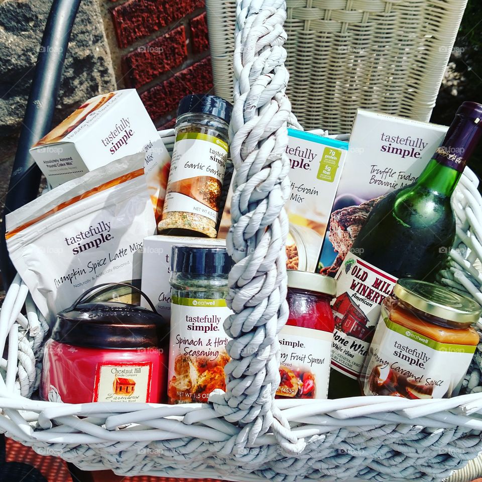 Basket full of goodies