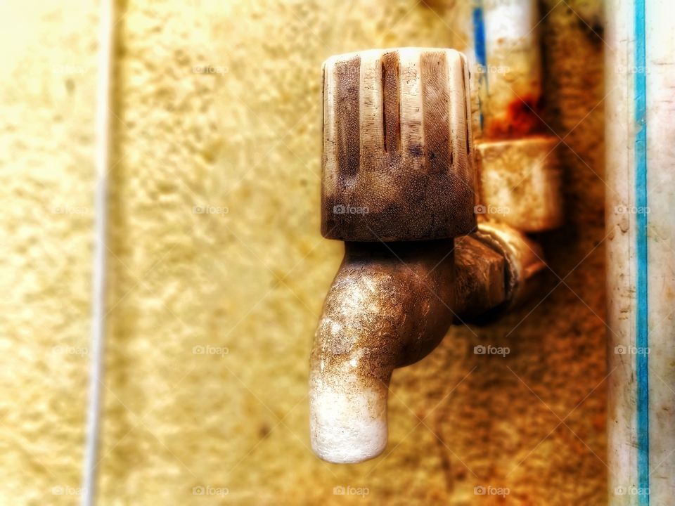 Rusty tap