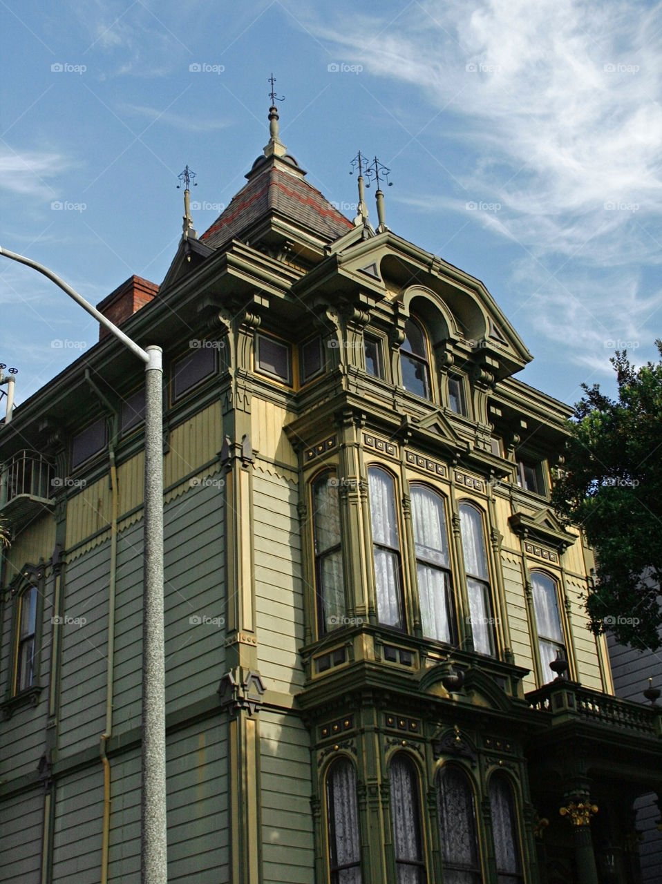 Victorian house in San Francisco 