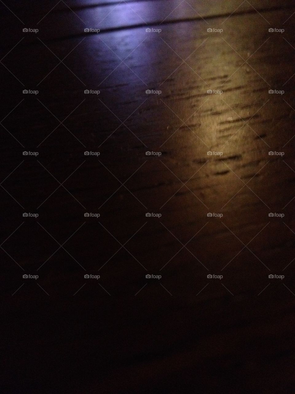 Close up light on table