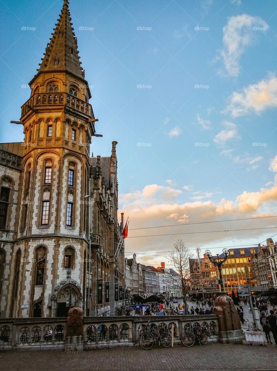 Ghent cityscape