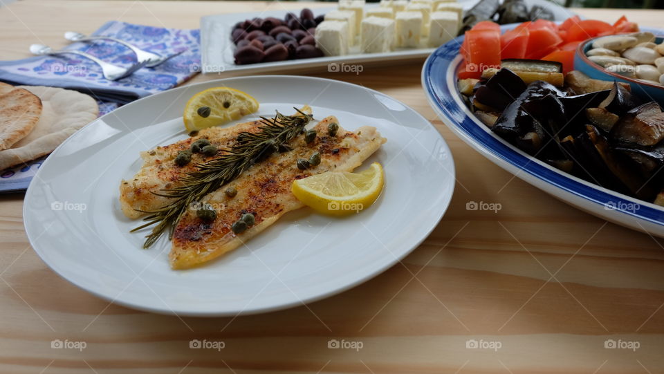 Close-up of food in plate