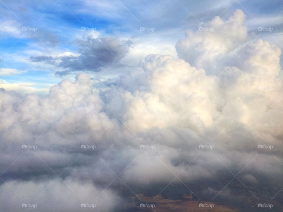 Dream Bed - Cloud . Passed by a huge cloud whilst I was in a plane and wished I could just jump out and lay there forever on The Cloud. 