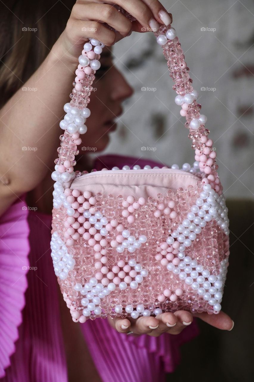 Barbie pearl bag