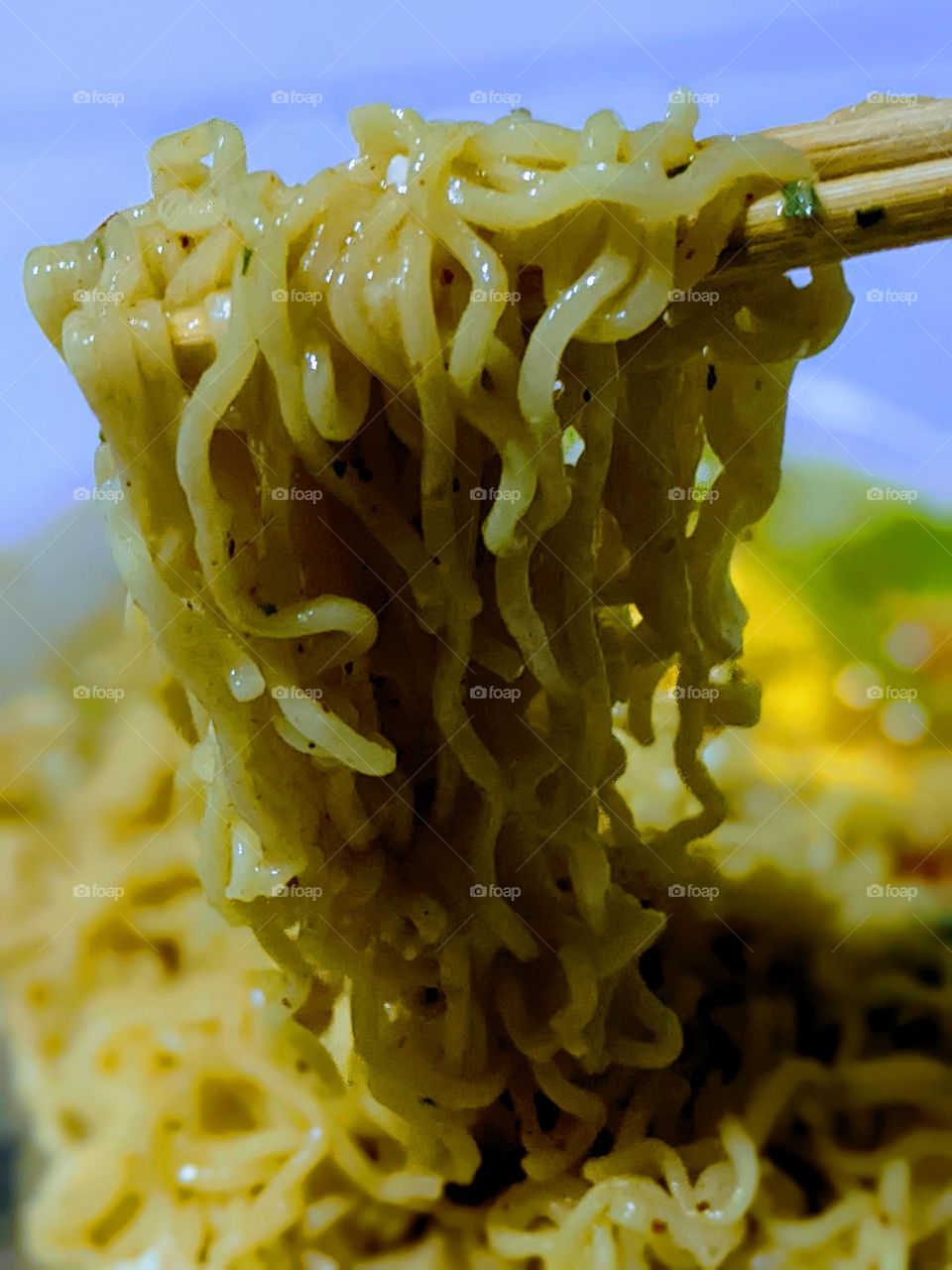 Onion Chicken Flavor Instant Noodles🍜🤤