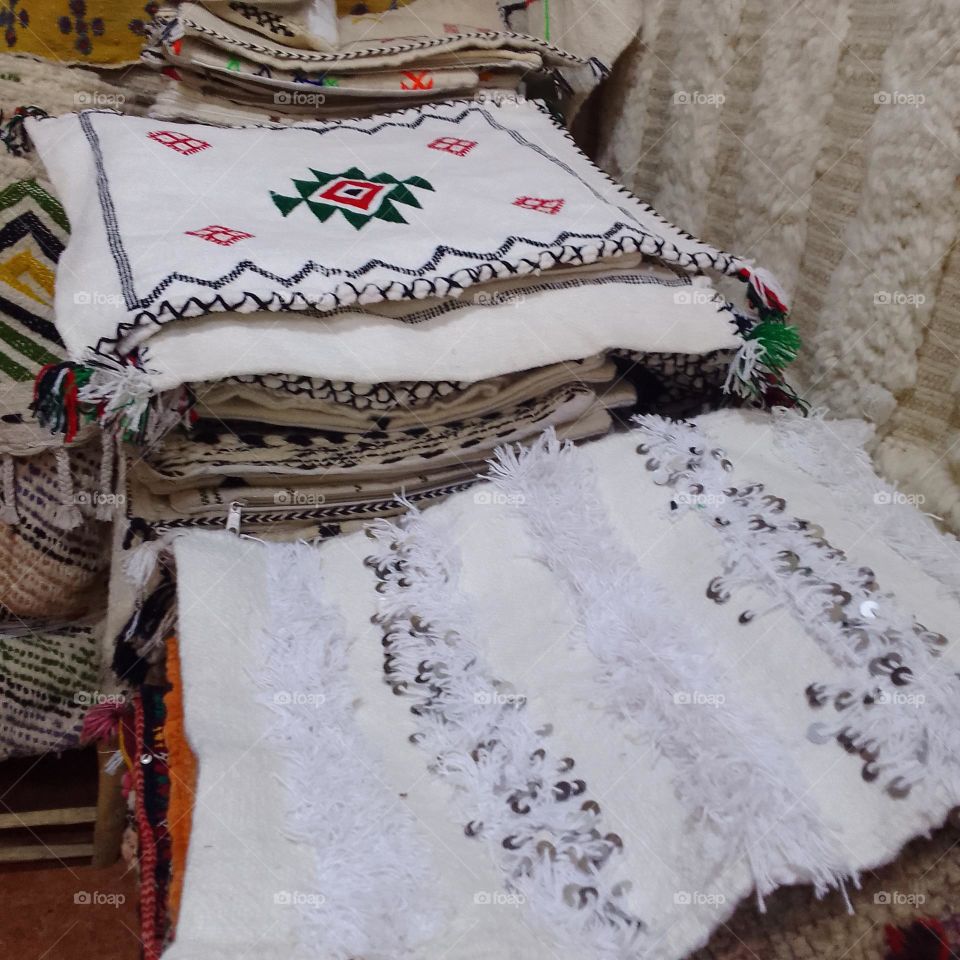 moroccan handmade pillows