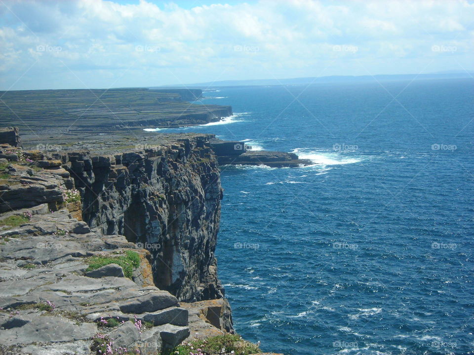 Cliff of Dun Aengus