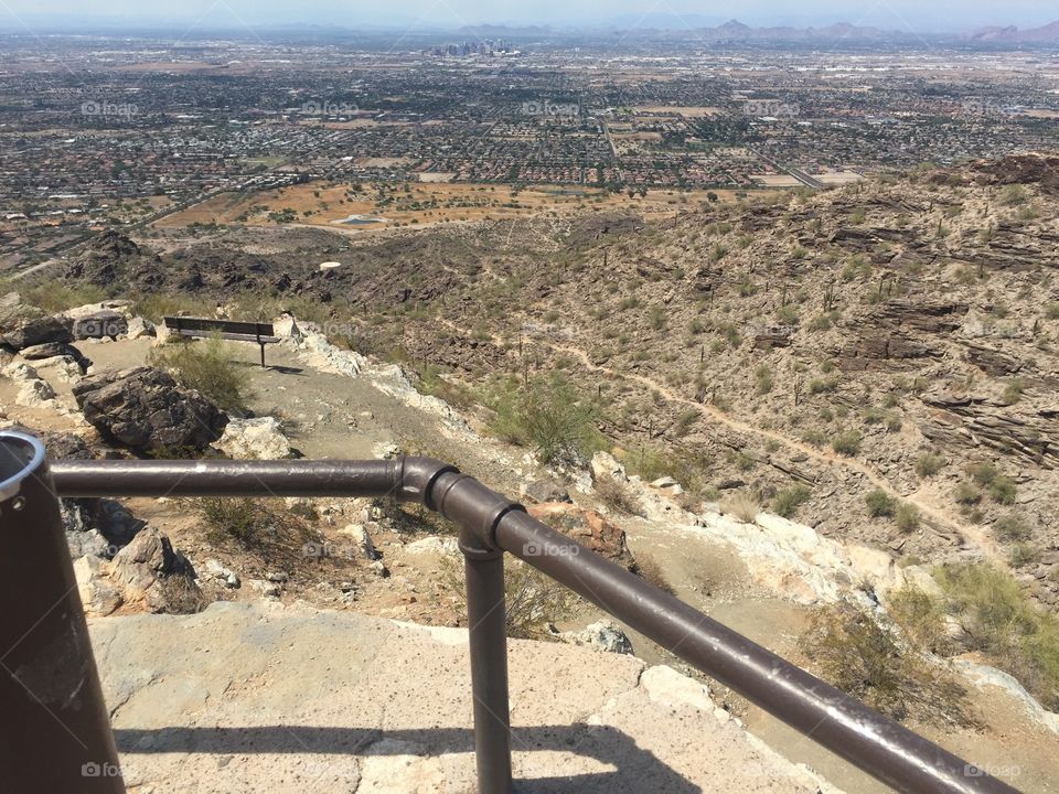 Phoenix mountain top landscape