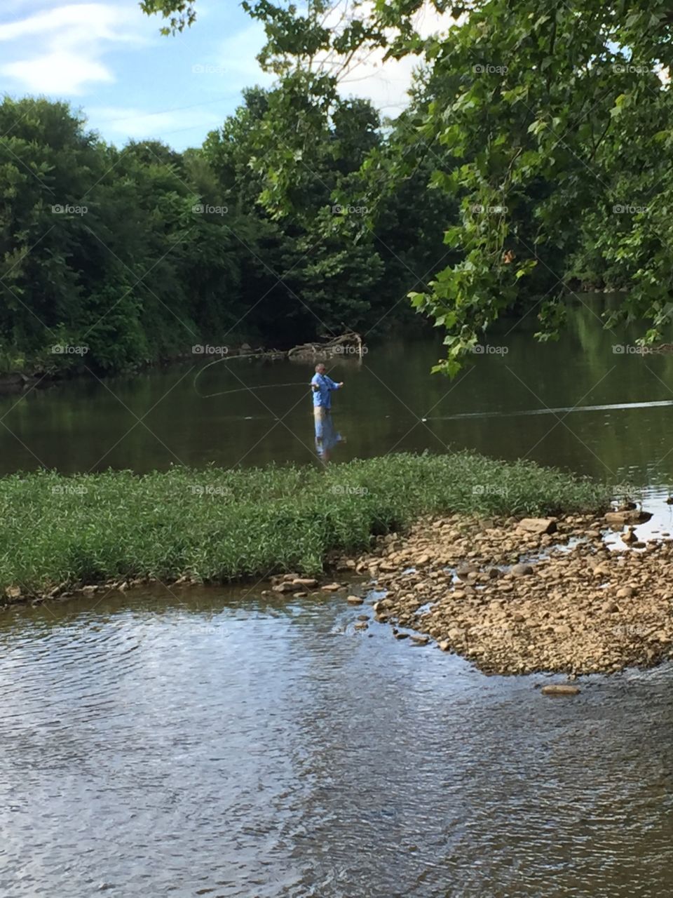 Fly fishing in Virginia