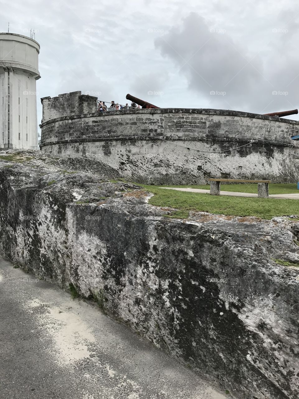 The fort in the Bahamas 